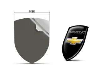 Chevrolet Heckscheibenaufkleber Stern Exklusiv Modern